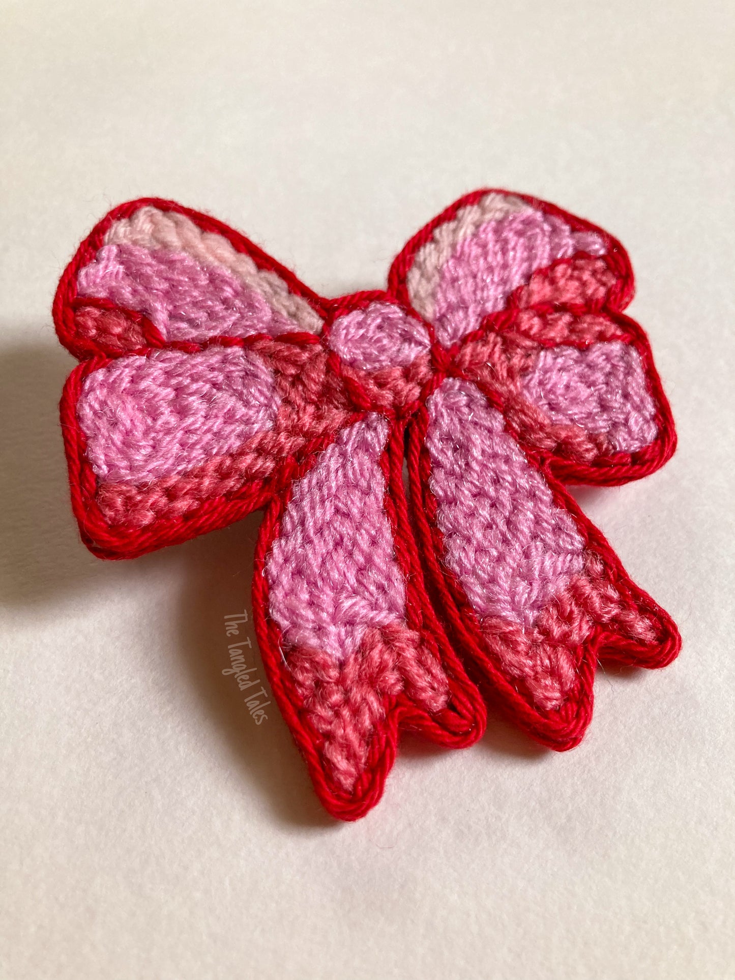 WEAVED BOW CLIP